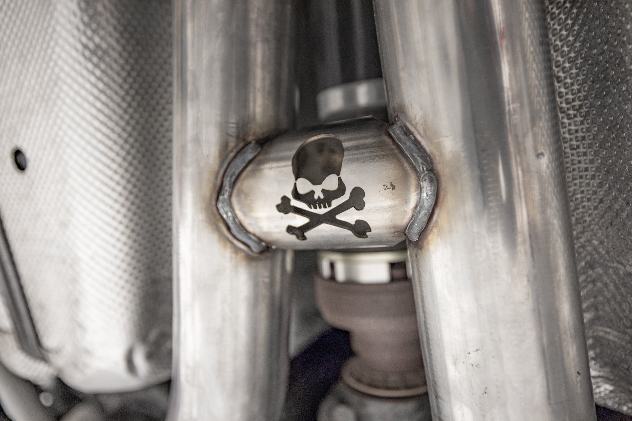 Resonated Double H-Pipe for 2015+ Mustang GT & Dark Horse