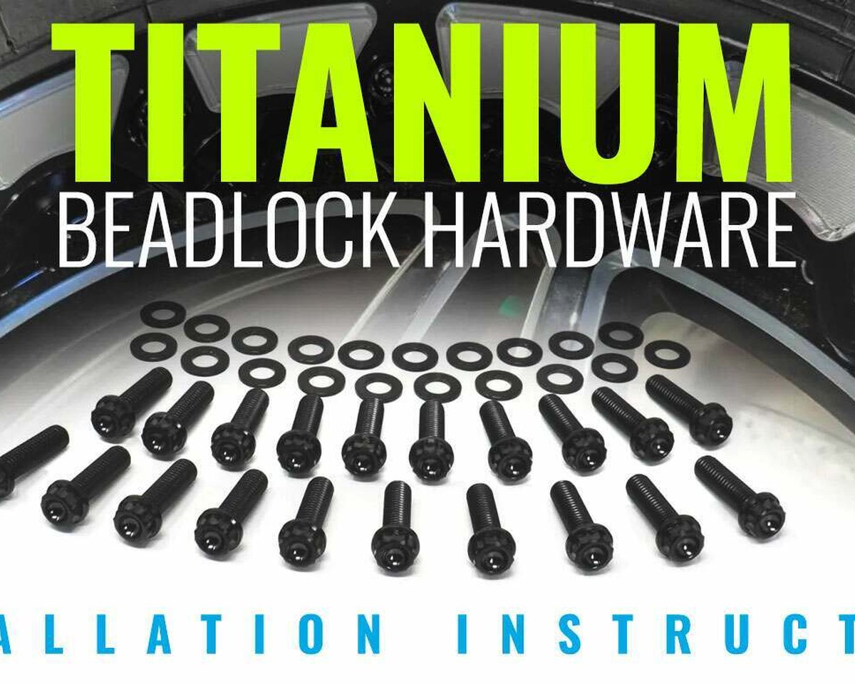 How to Install Titanium Beadlock Bolts the Right Way