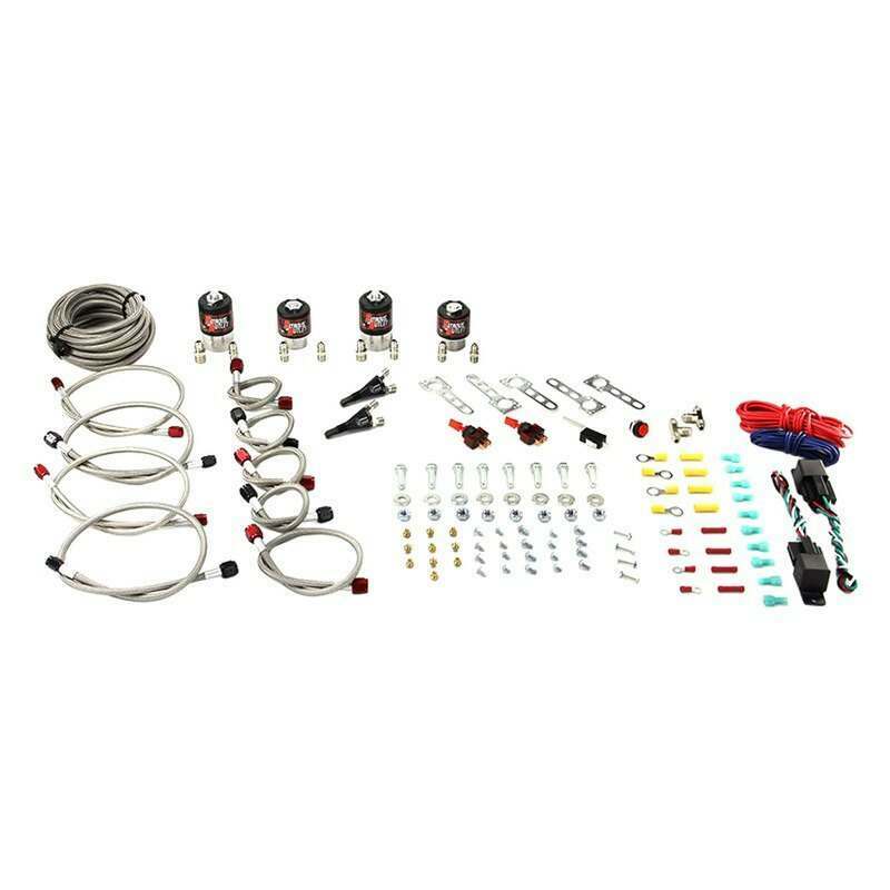 Nitrous Outlet GM EFI Dual Stage Single Nozzle System - Gas/E85 (5-55psi)(35-200HP)(No Bottle) (Camaro 1993-2002 Camaro 2010-2015 Camaro 2016-2023 Chevy/GMC Trucks 1999-2006 Chevy/GMC Trucks 2007-2013 Chevy/GMC Trucks 2014-2018 Chevy/GMC Trucks 2019-2022