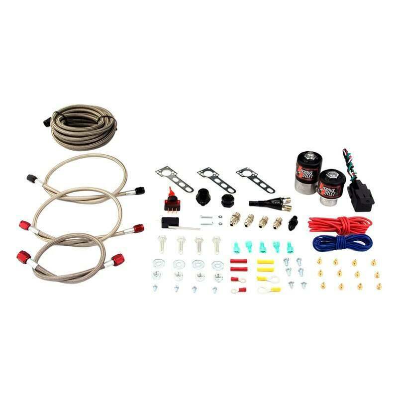 Nitrous Outlet Ford 1987-1998 Mustang All EFI Single Nozzle System - Gas/E85 (5-55psi)(35-200HP)(No Bottle) (Mustang 1979-1993 Mustang 1994-1998) - 00-10010-00