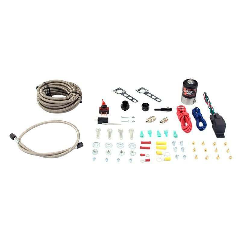 Nitrous Outlet Universal EFI Dry Single Nozzle System (35-200HP)(No Bottle) - 00-10200-00