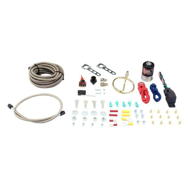 Nitrous Outlet Universal EFI Dry Small Distribution Ring System (35-200HP)(No Bottle) - 00-10202-00