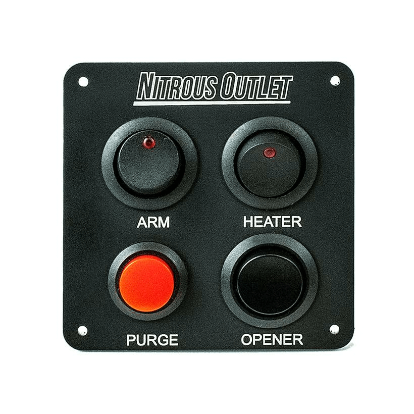 Nitrous Outlet Universal Single Stage Switch Panel System Arm/Purge/Bottle Heater/Remote Opener Nitrous Outlet - 00-11048