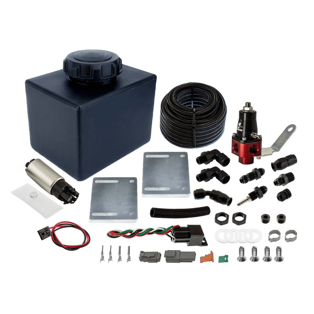 Nitrous Outlet DIY Plastic Universal Battery Relocate Dedicated Fuel System Requires AssemblyGas /E85 Nitrous Outlet - 00-12051-DIY