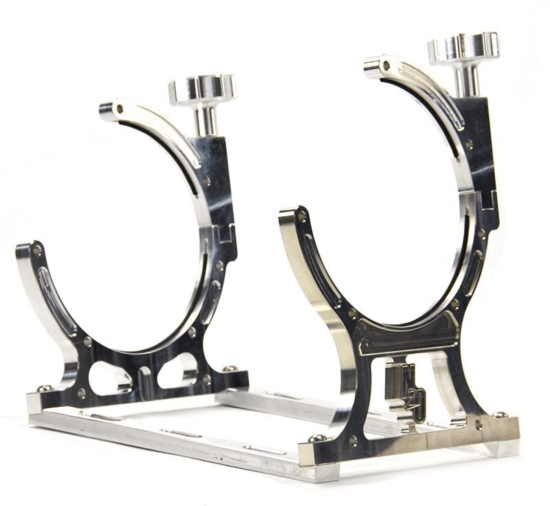 Nitrous Outlet Single Billet Horizontal Mount Bottle Bracket 10lb/15lb Nitrous Outlet - 00-32011