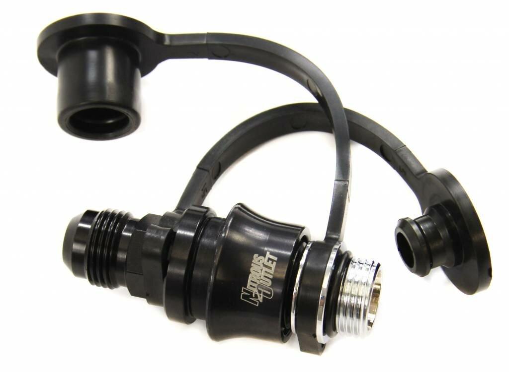 Nitrous Outlet 8AN Quick Release Bottle Valve Stem & Socket Nitrous Outlet - 00-34042