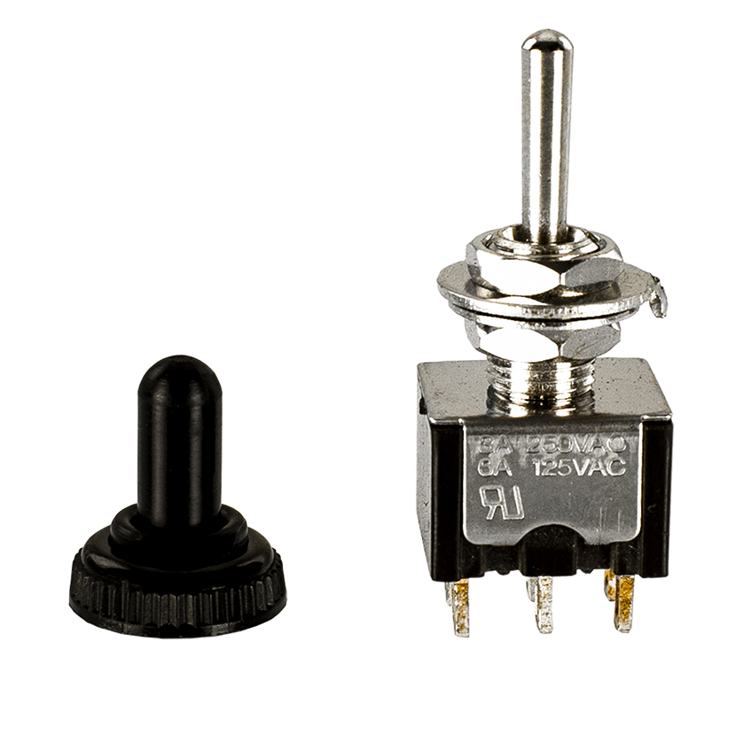 Nitrous Outlet DPDT Micro Momentary Switch With Boot Nitrous Outlet - 00-51031