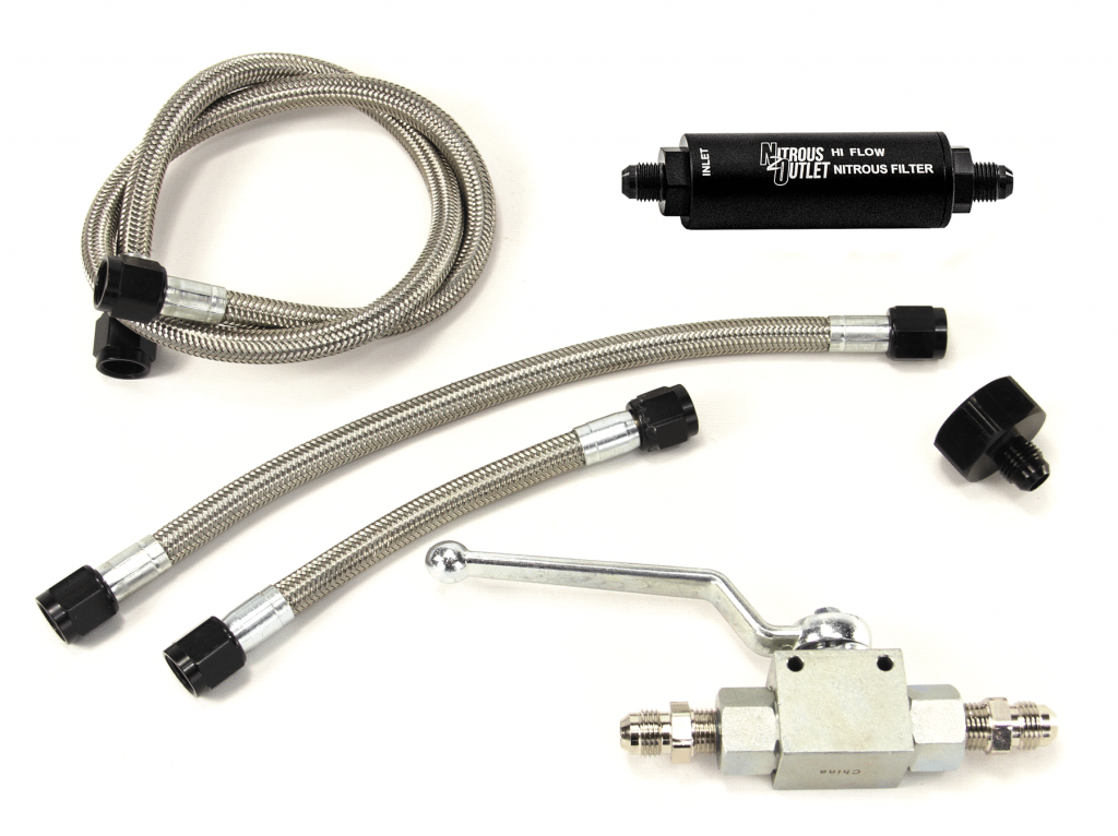 Nitrous Outlet Gravity Fill Kit 6AN With a Nitrous Filter Nitrous Outlet - 00-68010-6