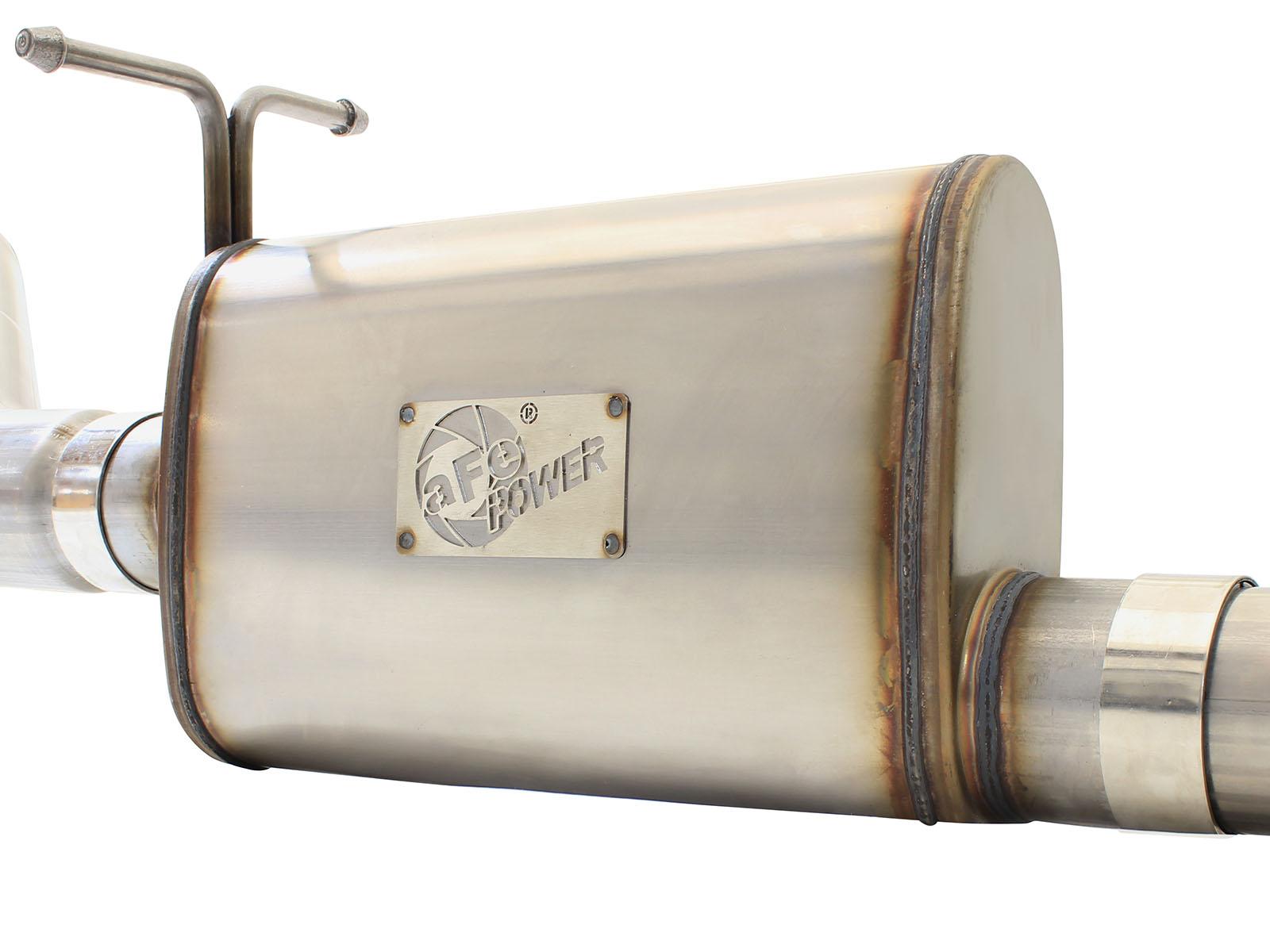 AFE MACH Force-Xp Cat-Back Exhaust System Black - 49-43076-B