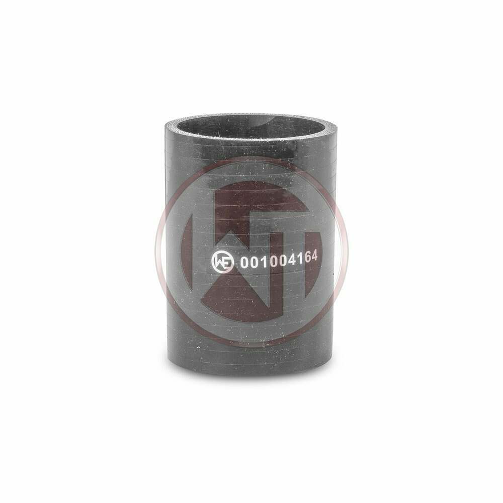Wagner Tuning Ø63,5mm (2,5) silicone connector straight black - 1004164