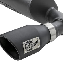AFE Rebel Series 2-1/2 IN 409 Stainless Steel Cat-Back Exhaust System w/ Black Tips - 49-48062-B