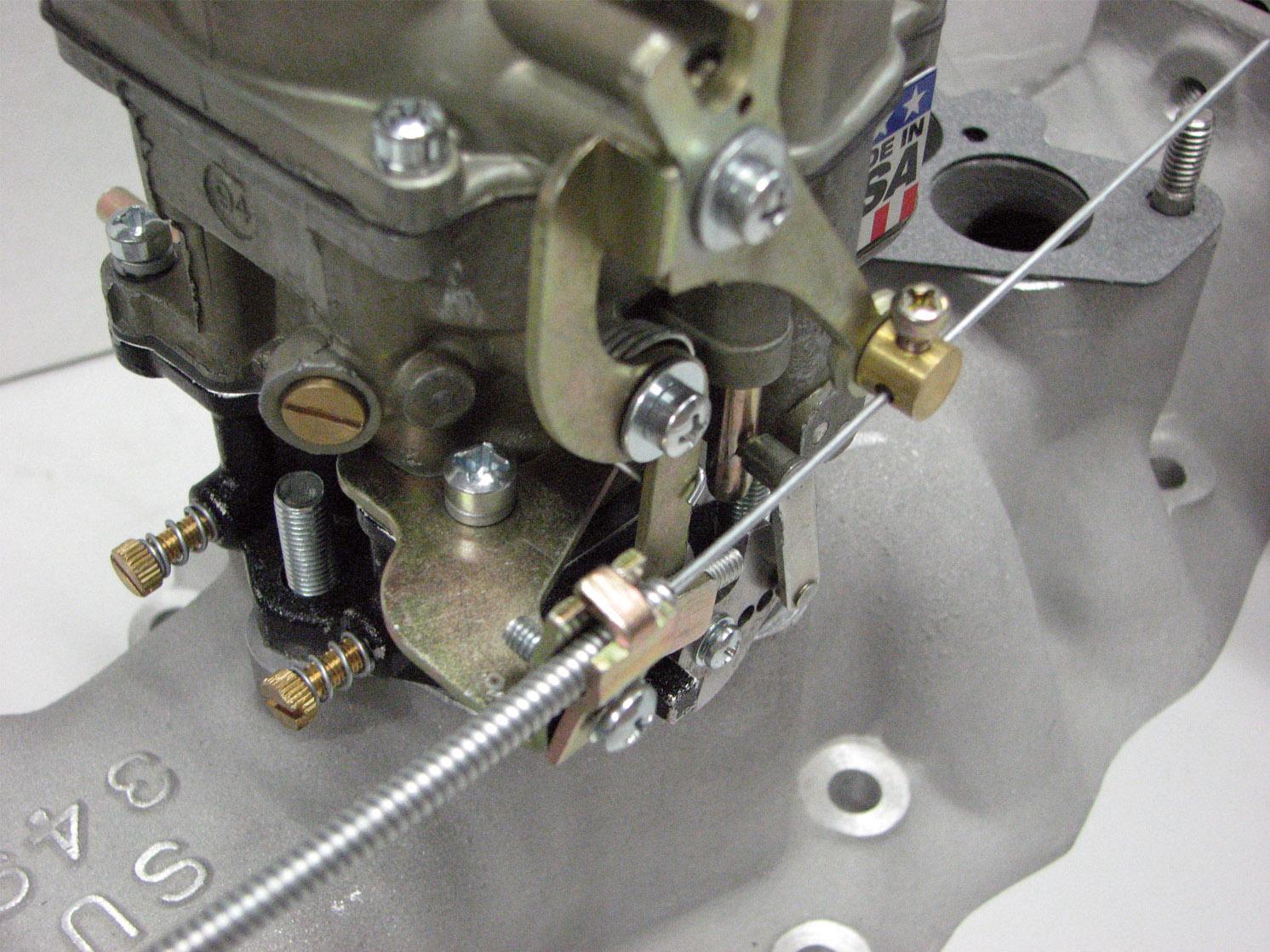 Edelbrock 94 Carburetor Choke Cable Bracket - 1156