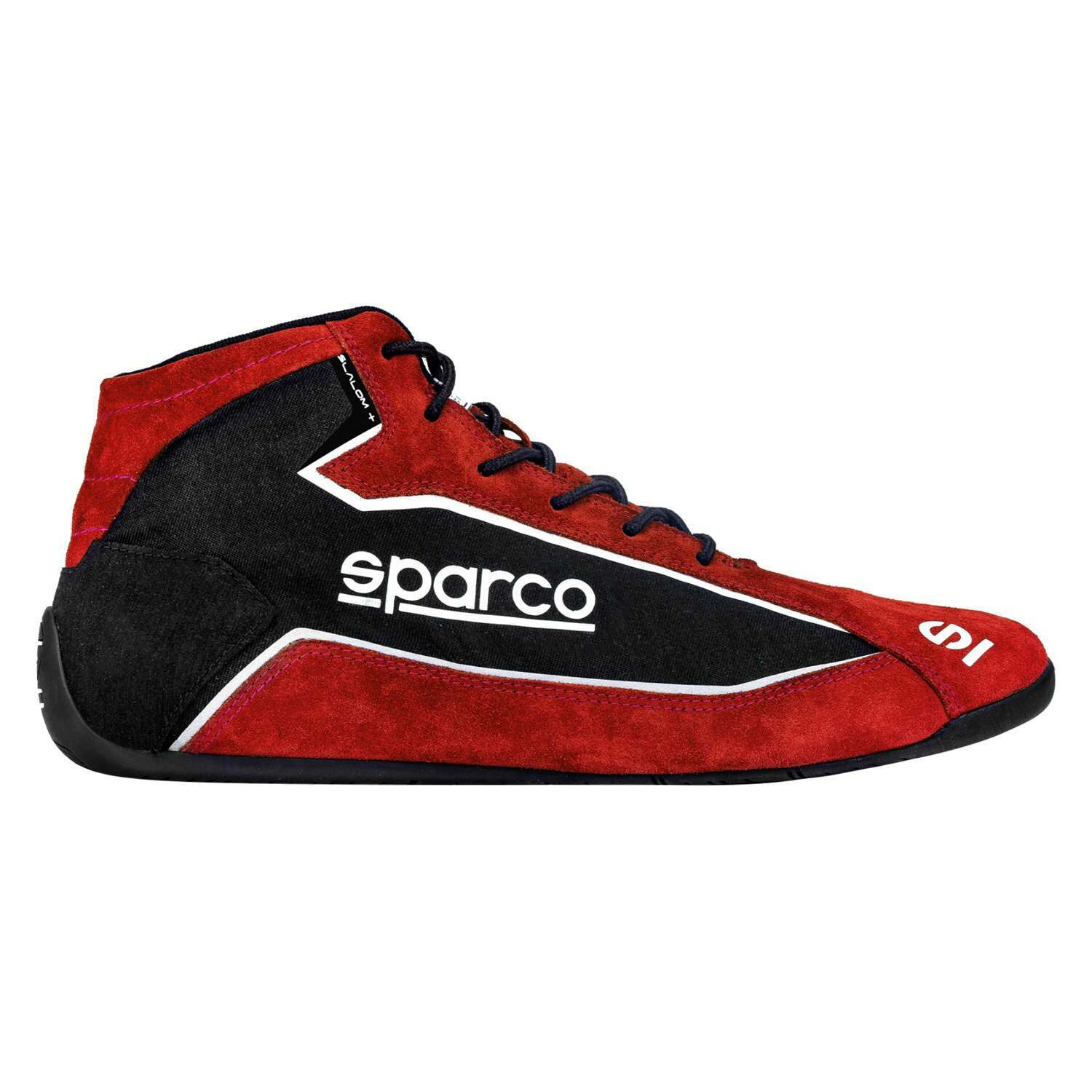 Sparco Shoe Slalom+ Fab 46 Red/Black - 001274F46RSNR