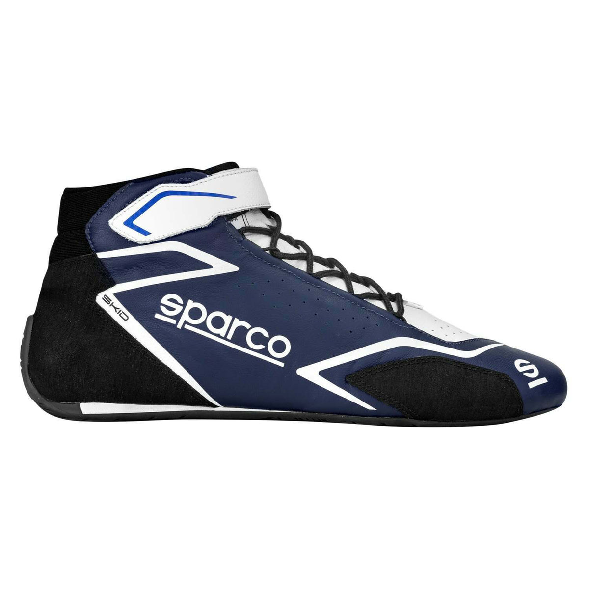 Sparco Shoe Skid 48 Blue/White - 00127548BNBI