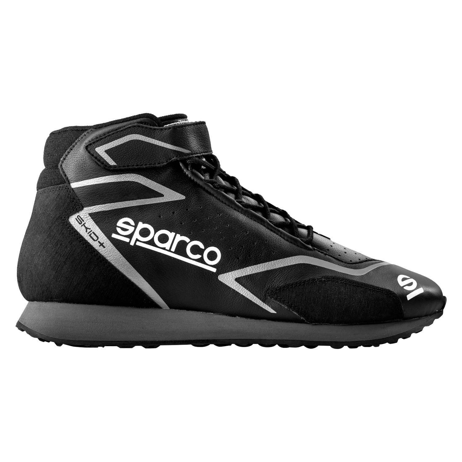 Sparco Shoe Skid+ 46 Black/Gray - 00127946NRGR