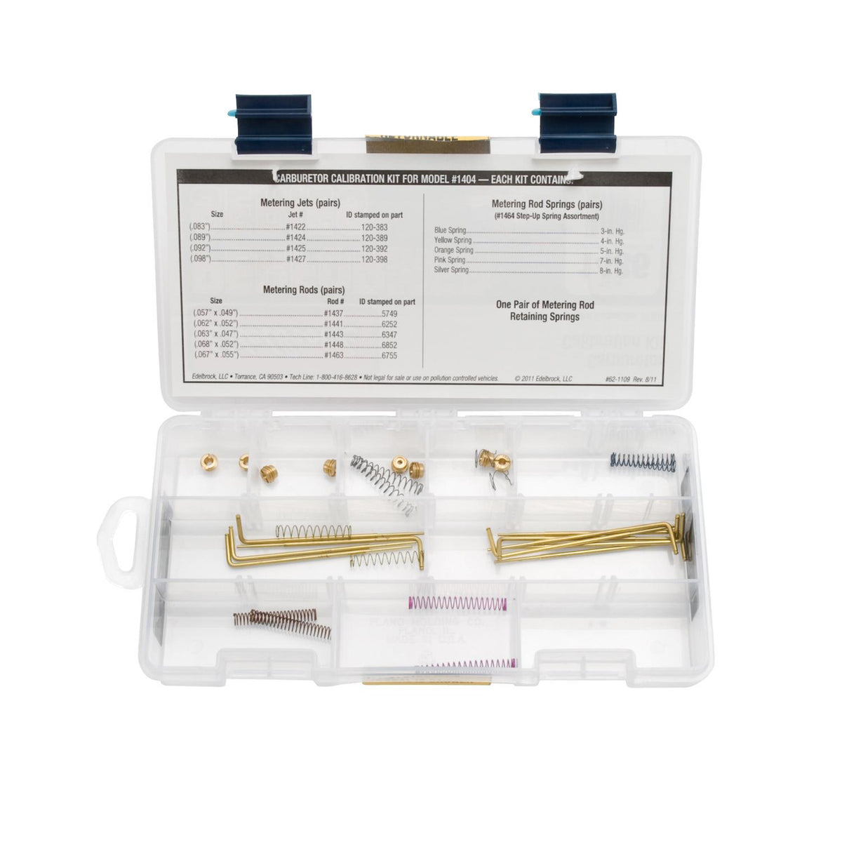 Edelbrock CALIBRATION KIT - 1486