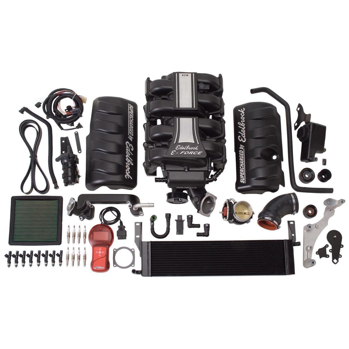 Edelbrock 05-09 Mustang GT E-Force Street Legal Supercharger Kit (With Tuner)