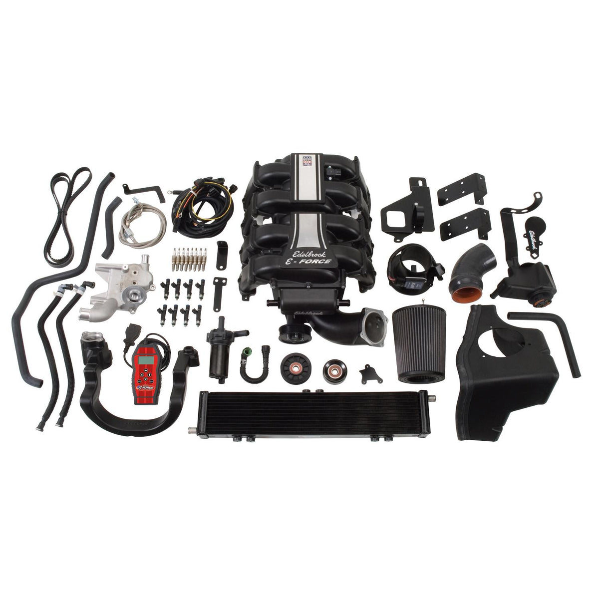 Edelbrock 04-08 F150 E-Force Street Legal Supercharger Kit with Tuner (2 Wheel Drive)