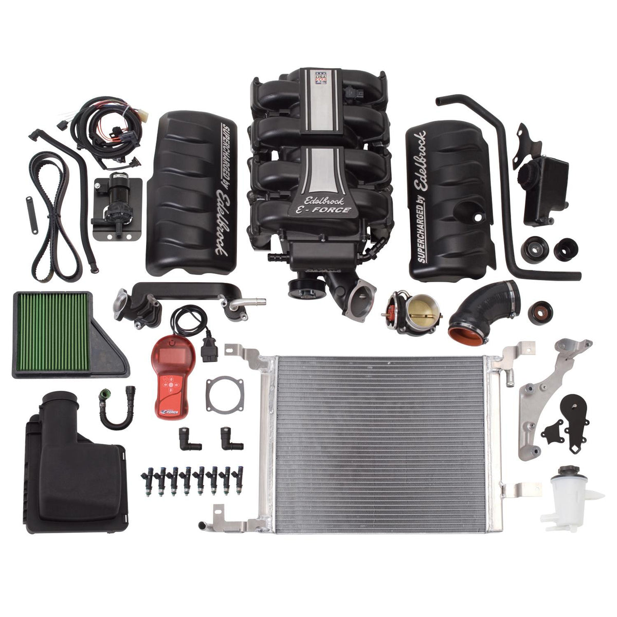 Edelbrock 2010 Mustang GT E-Force Street Legal Supercharger Kit