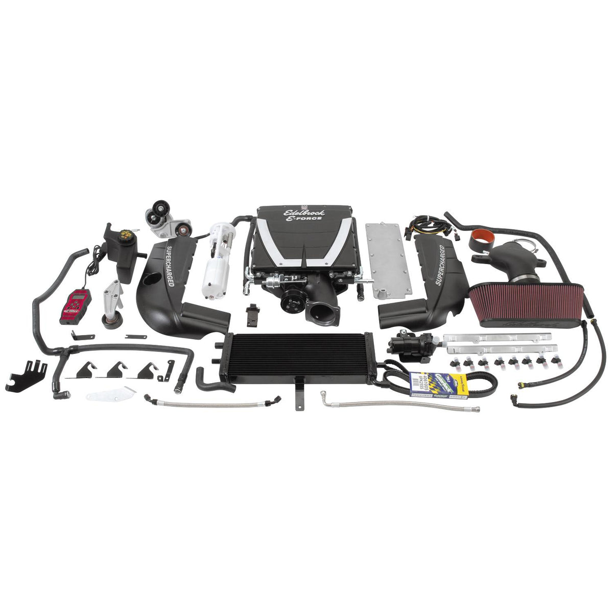 Edelbrock 05-07 Corvette LS2 599 HP Complete Supercharger System (With Tuner)