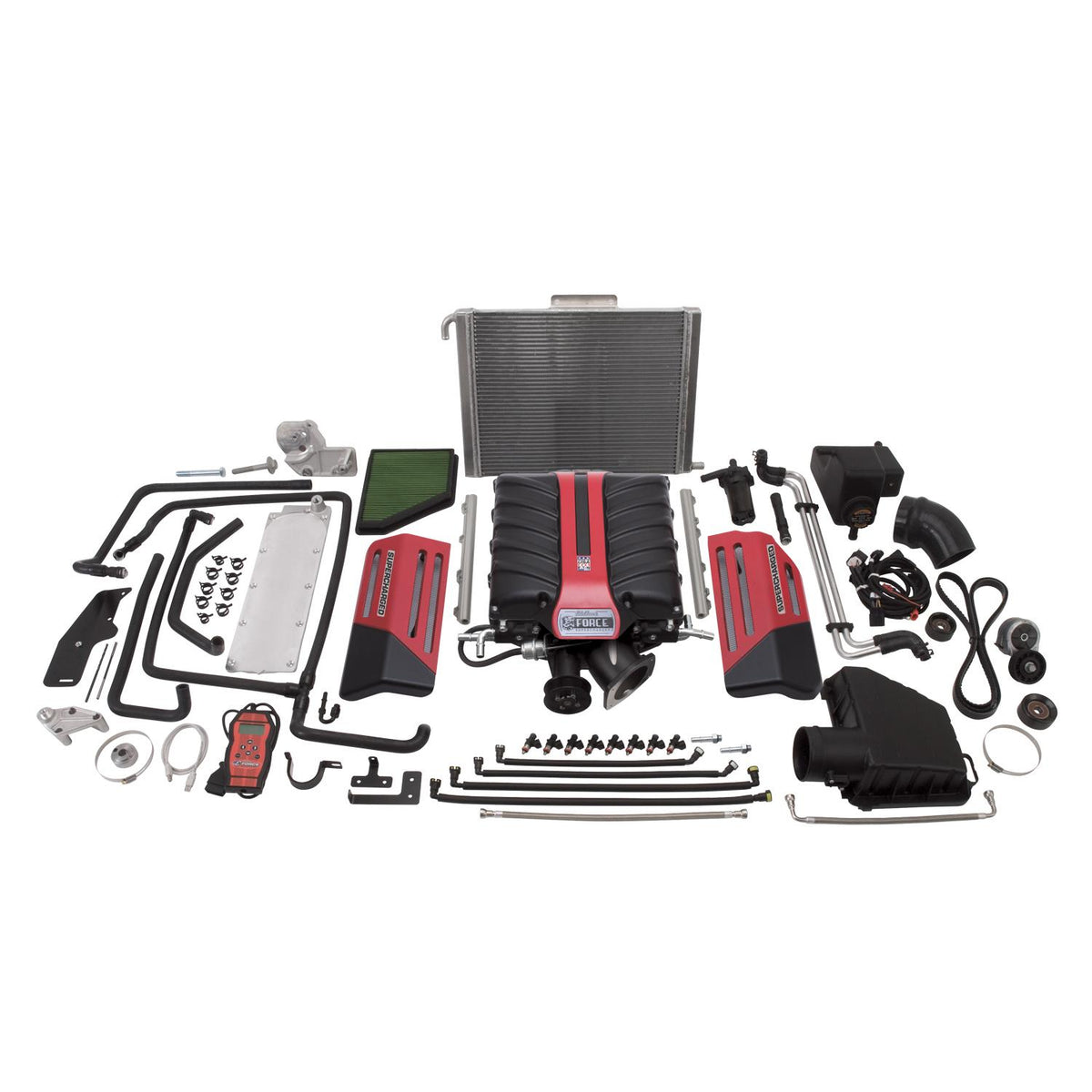 Edelbrock 2010-2013 Camaro SS E-Force Street Legal Supercharger Kit - With Tuner (Auto Trans)