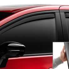 WeatherTech 17-26 Chrysler Pacifica Front Front Side Window Deflectors - Matte Blk