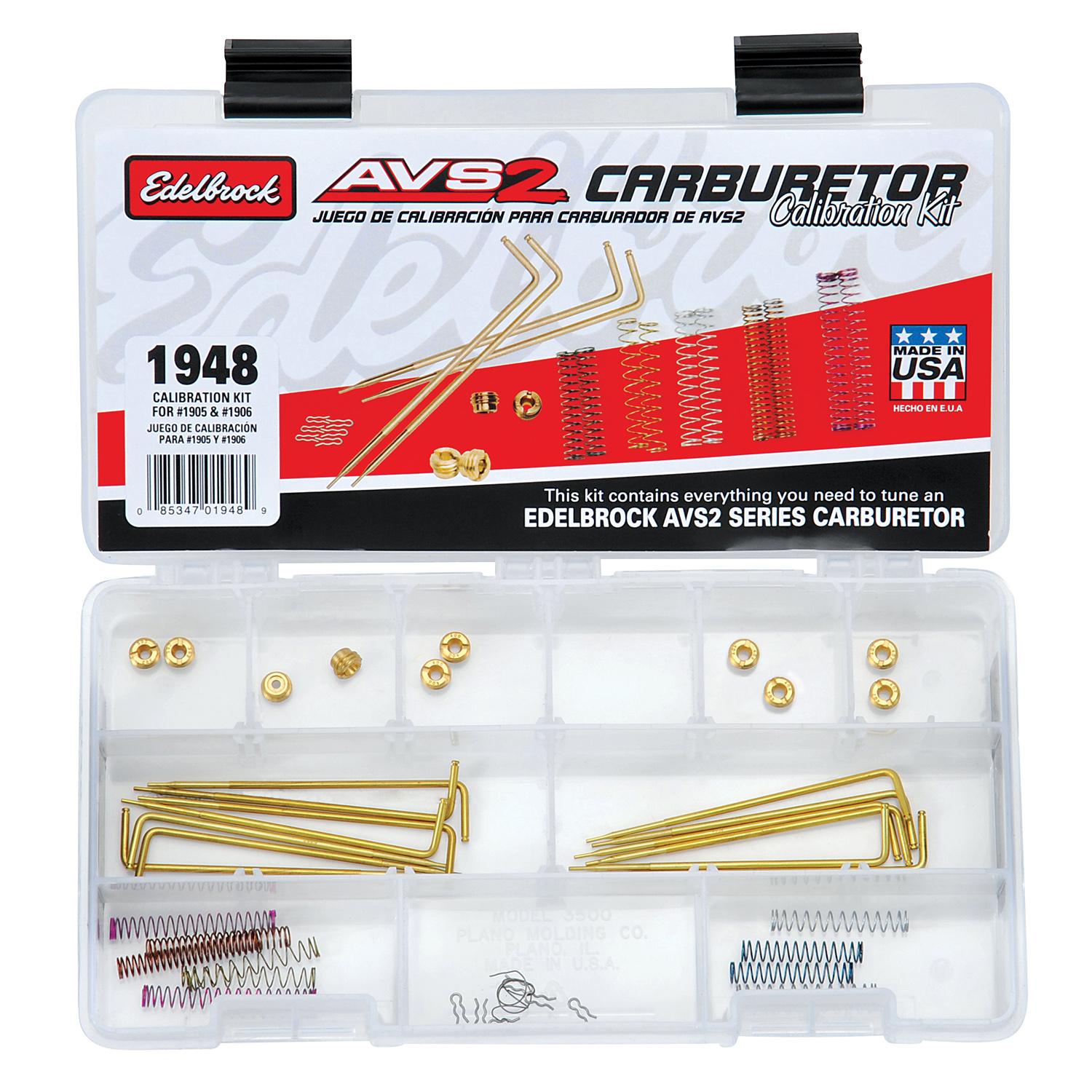 Edelbrock Carburetor Calibration Kit #1948 - 1948