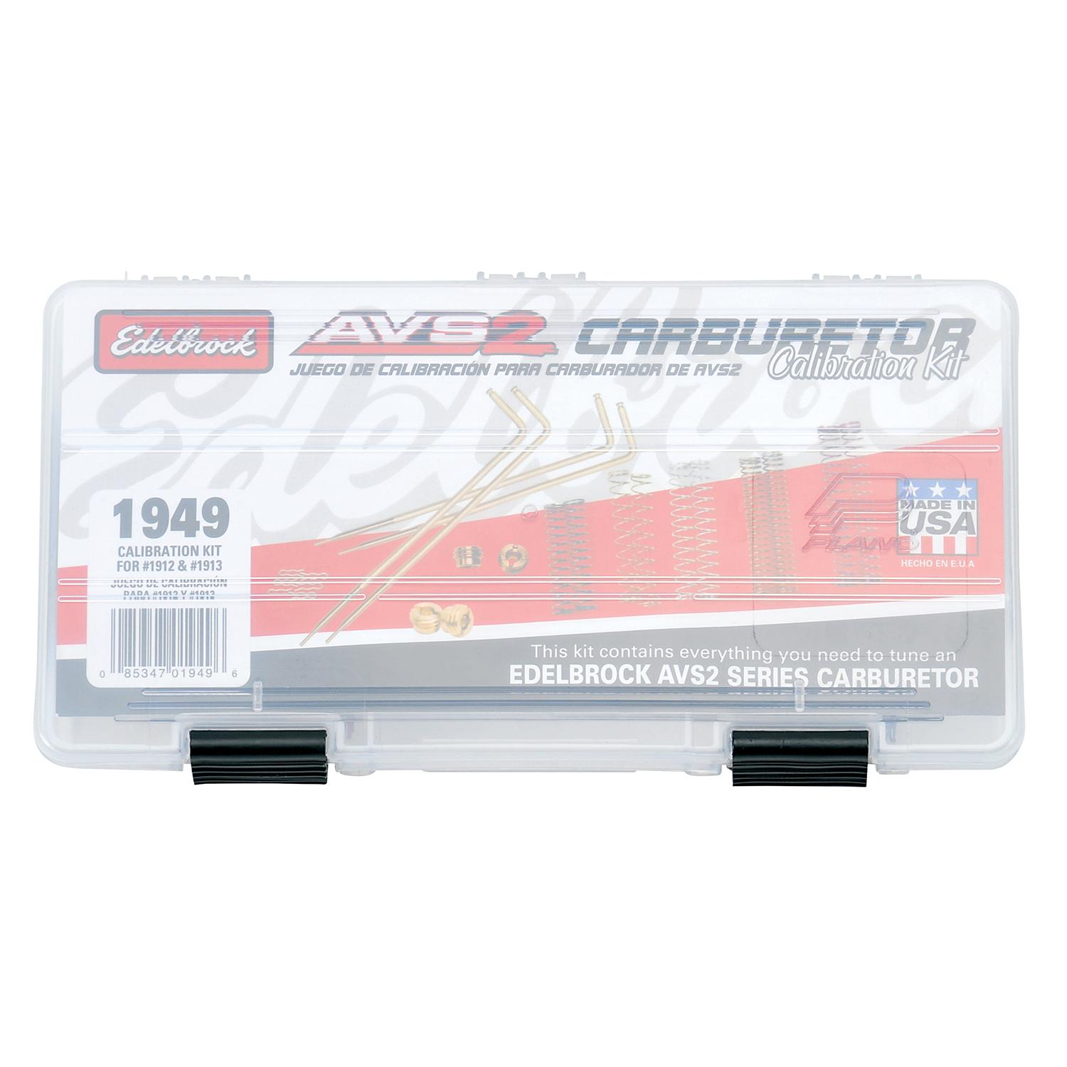 Edelbrock Carburetor Calibration Kit #1949 - 1949