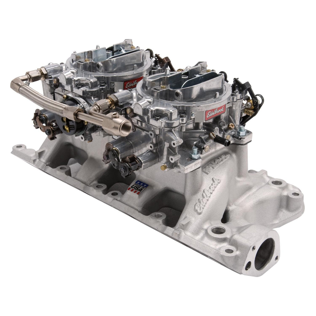 Edelbrock RPM Dual-Quad manifold and carb kit - 2035