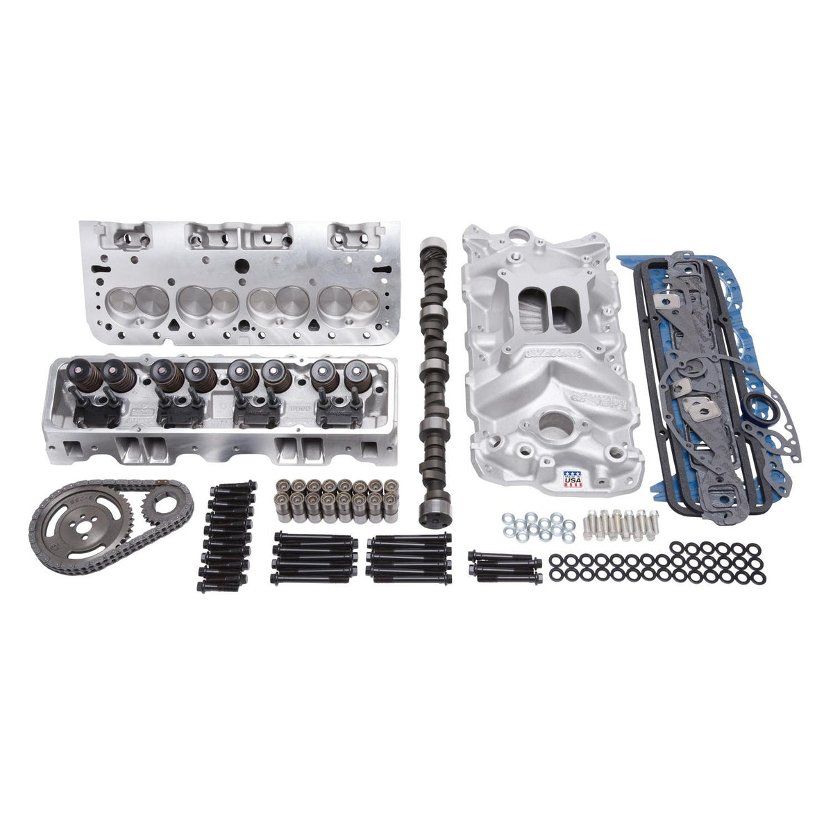 Edelbrock E-Street Top End Kit 1957-86 S/B Chevy - 2038