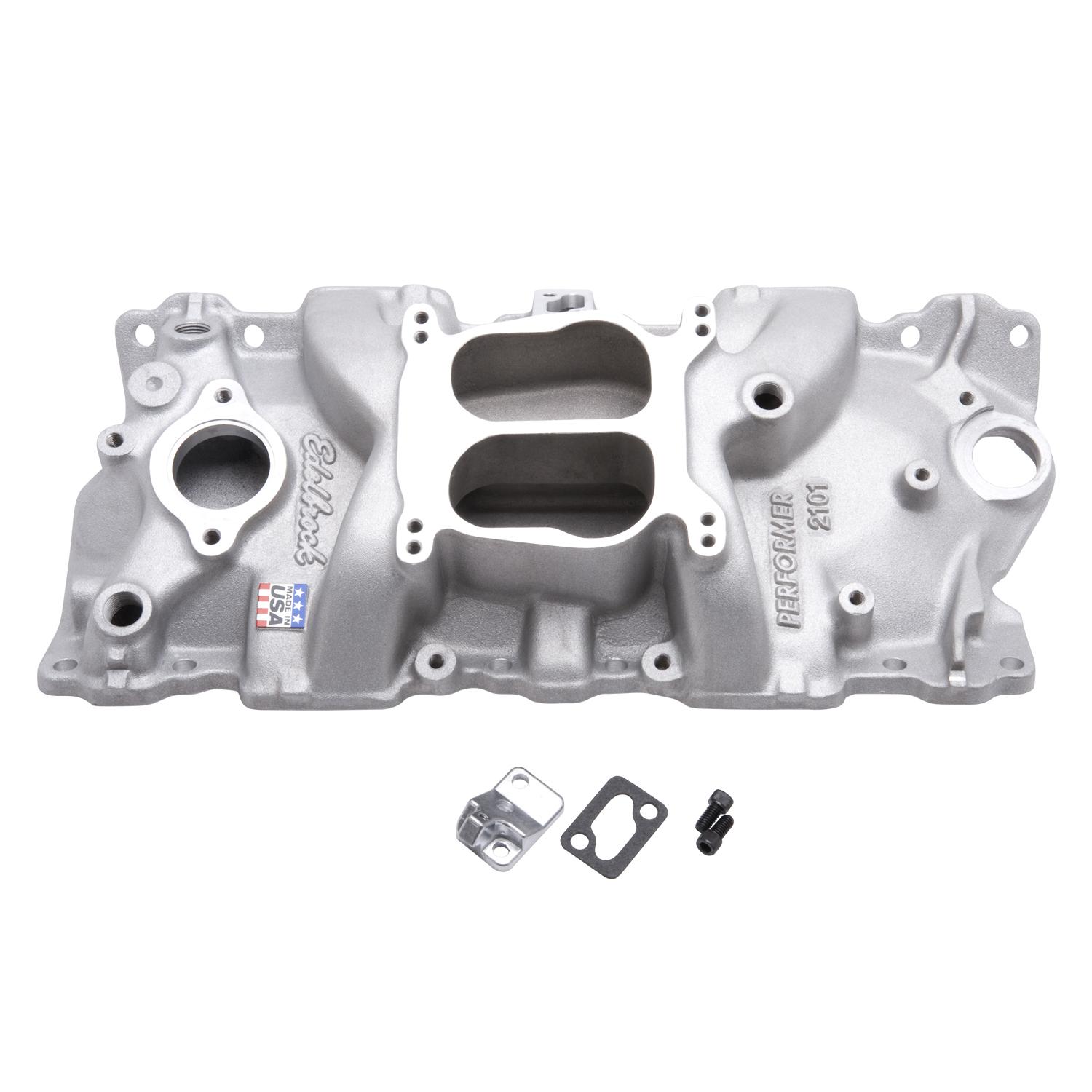 Edelbrock Performer Intk Mnfld 1986 & Earlier SBC - 2101