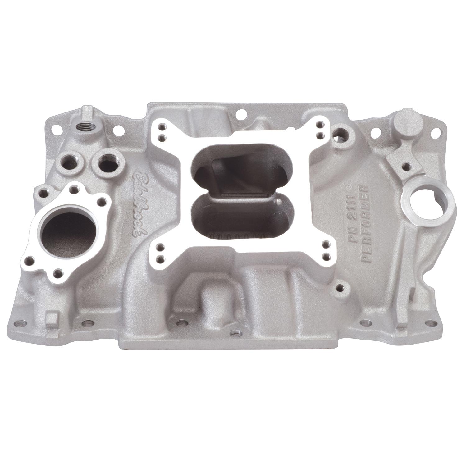 Edelbrock Performer 90d V6 Intake Manifold Chevy - 2111