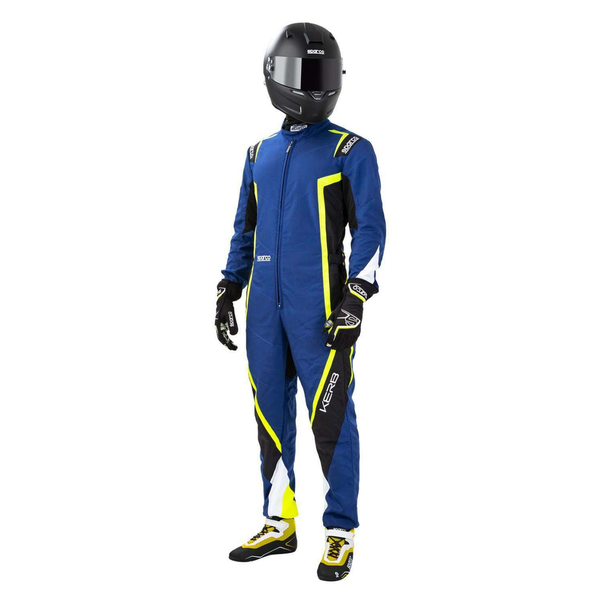 Sparco Suit Kerb Medium Navy/Black/Yel - 002341BNGB2M