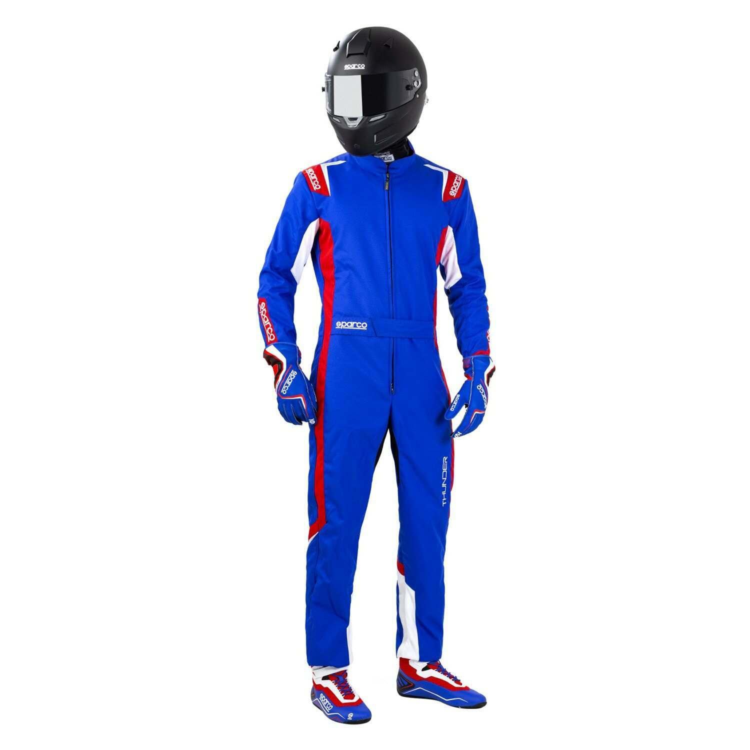 Sparco Suit Thunder XS Navy/Red - 002342BSRS0XS