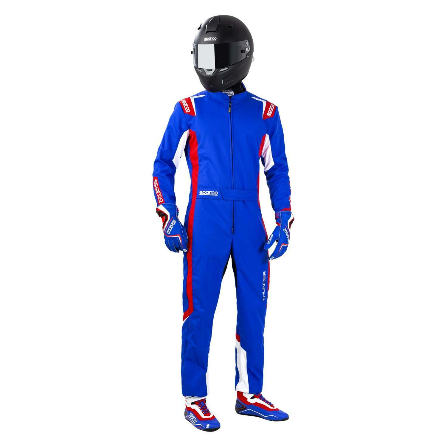 Sparco Suit Thunder 140 Navy/Red - 002342BSRS140