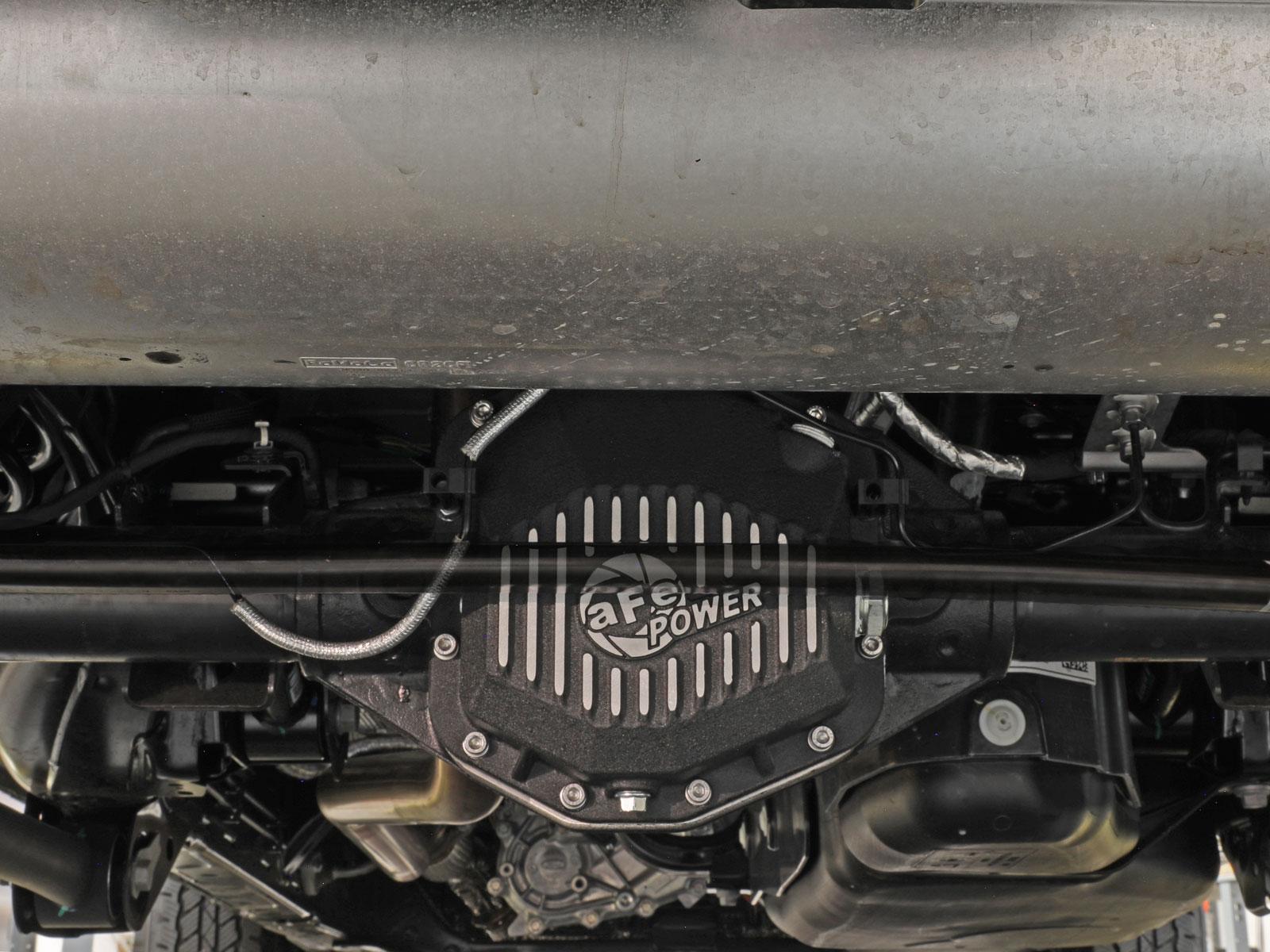 AFE 46-71290B Pro Series Rear Differential Cover Black w/ Machined Fins (2021+ Ford Bronco L4-2.3L (t) / V6-2.7L (tt) Dana M220)