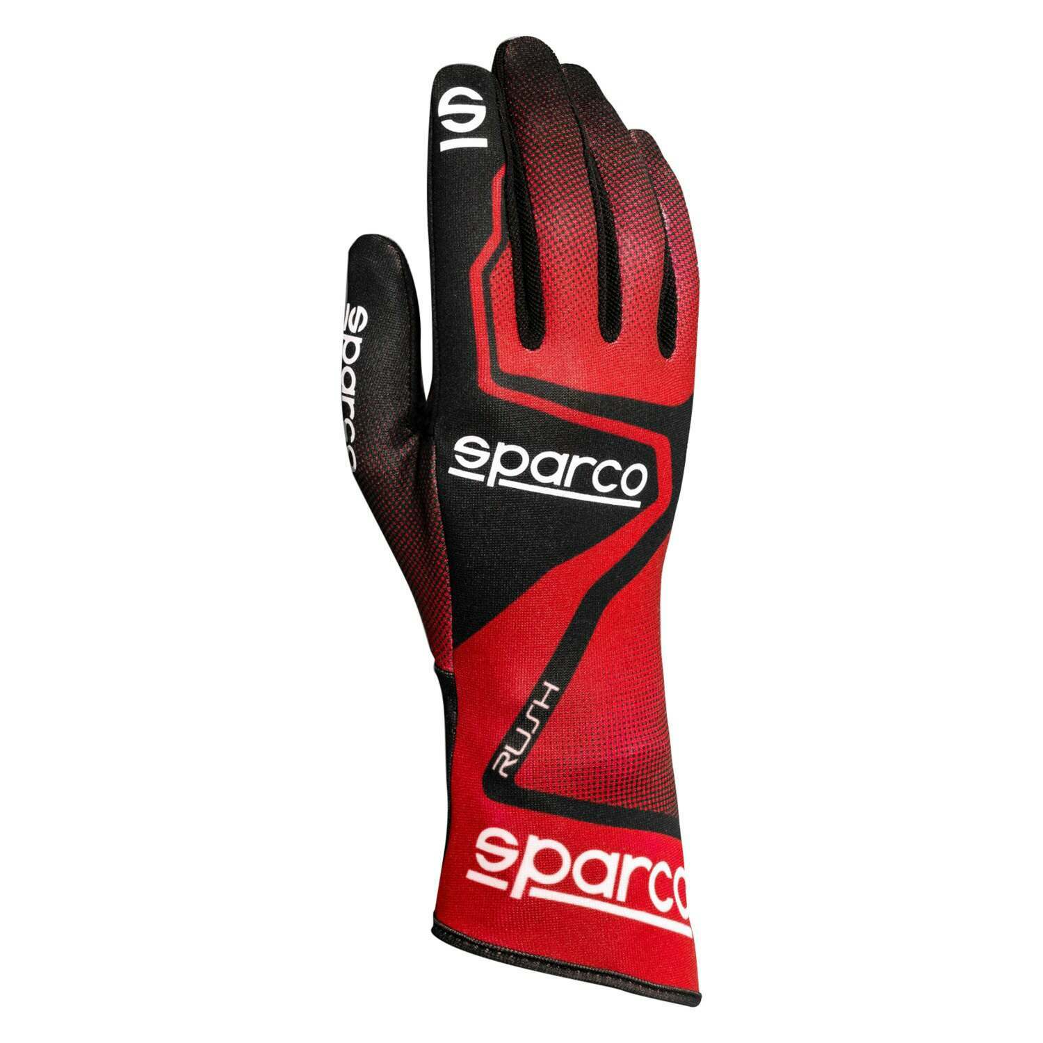 Sparco Gloves Rush 08 Red/Black - 00255608RSNR