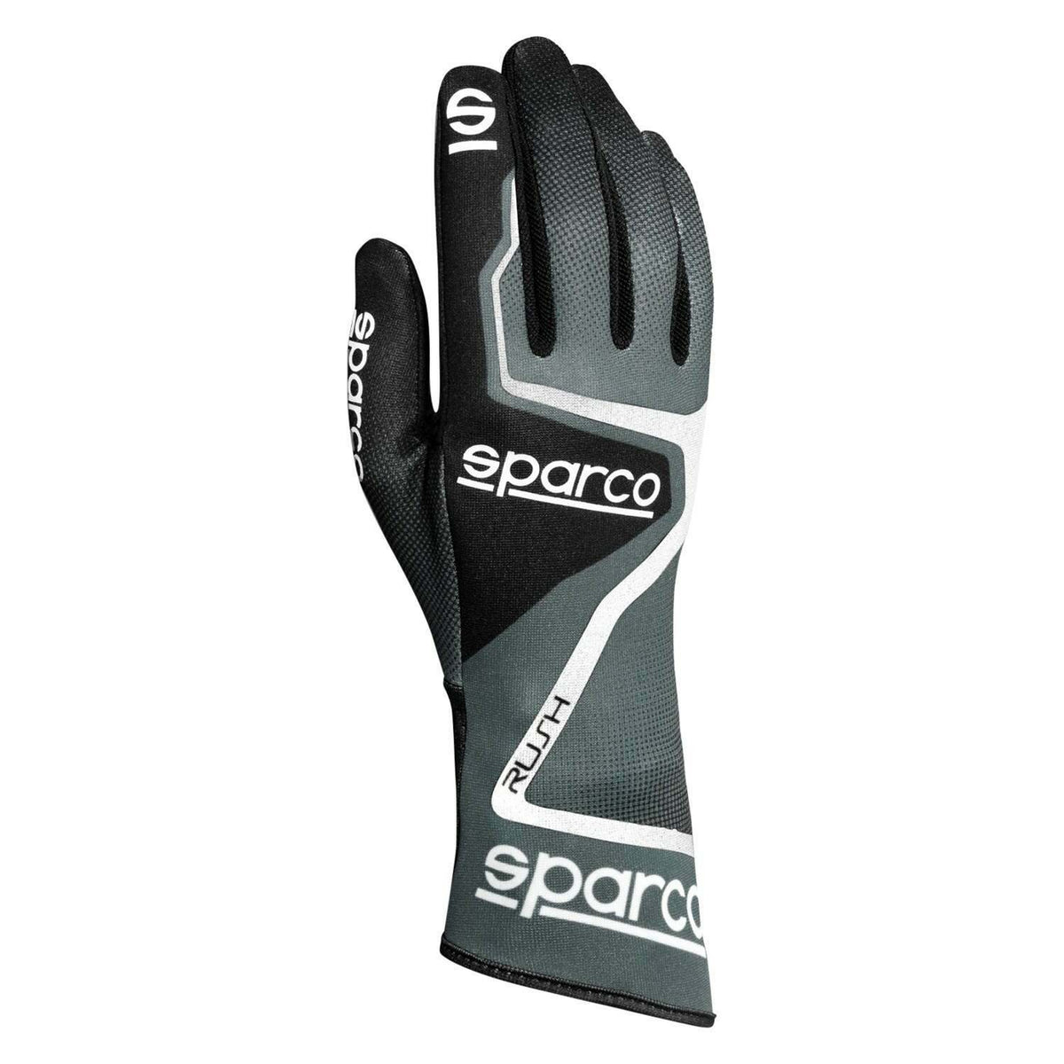 Sparco Gloves Rush 10 Gray/White - 00255610GRNR