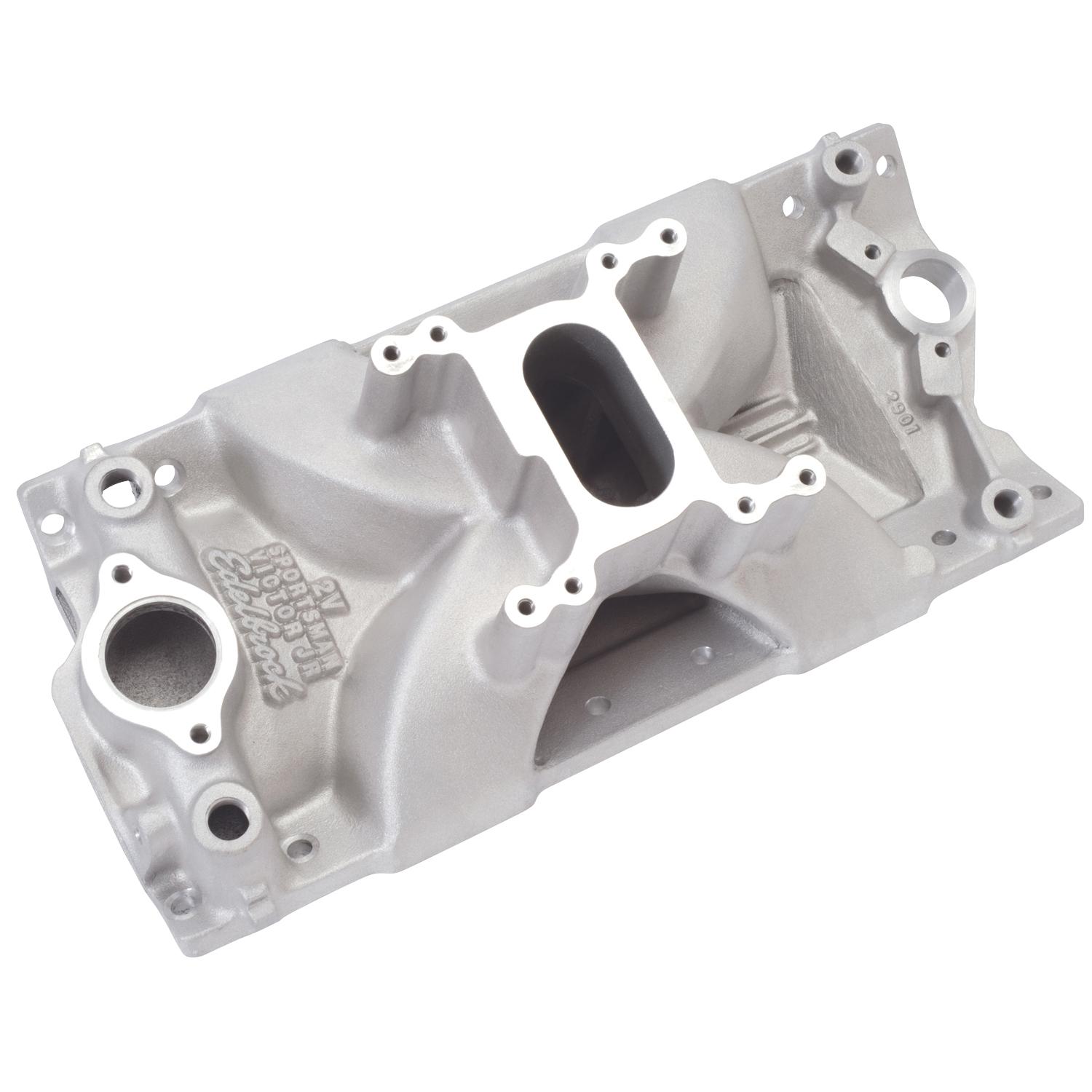 Edelbrock Victor Jr Sportsman 2V SBC Intake - 2901