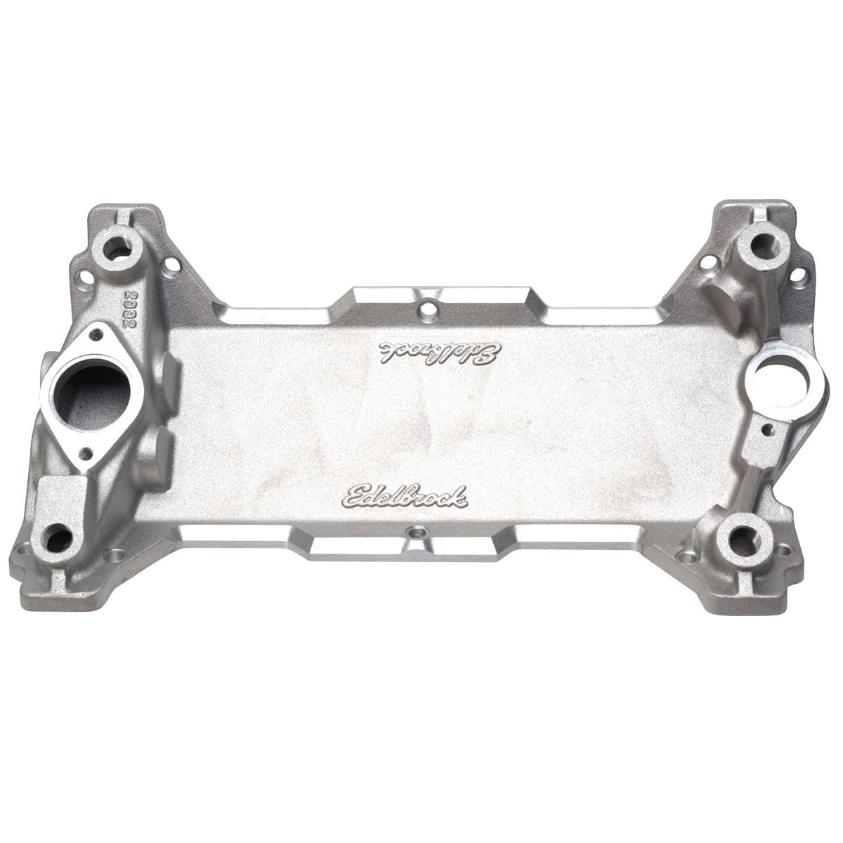 Edelbrock Victor 18d 2 Piece SBC Base Manifold - 2992