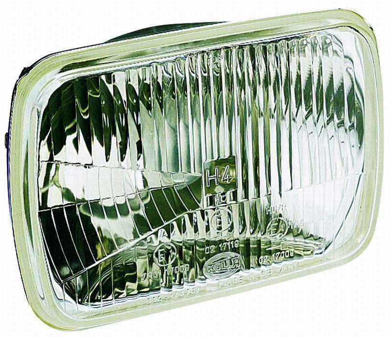 Hella 190 X 132Mm H4 Single High/Low Beam Headlamp - 003427011