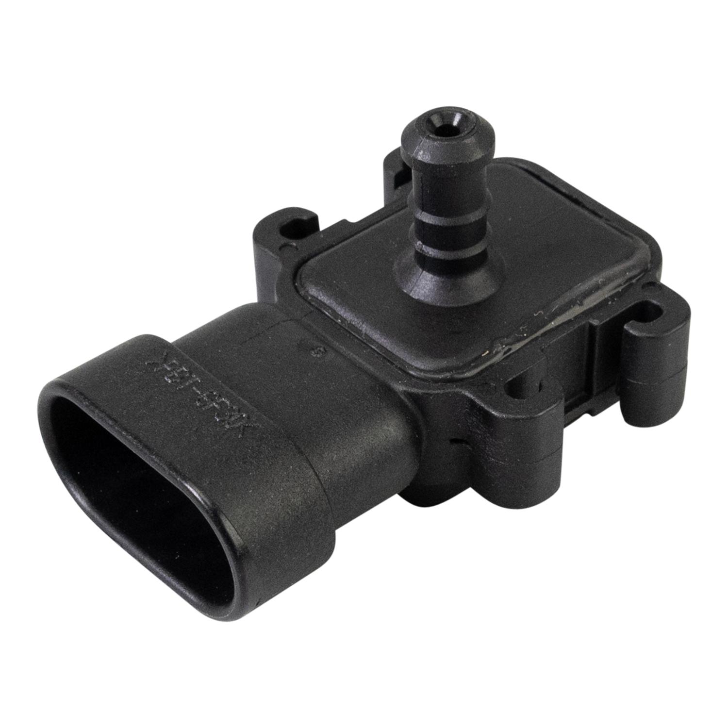Edelbrock 2-Bar MAP Sensor is an upgrade component for use with ProFlo4 Boosted Applications. Increases The MAP Sensor operating range. - 3542