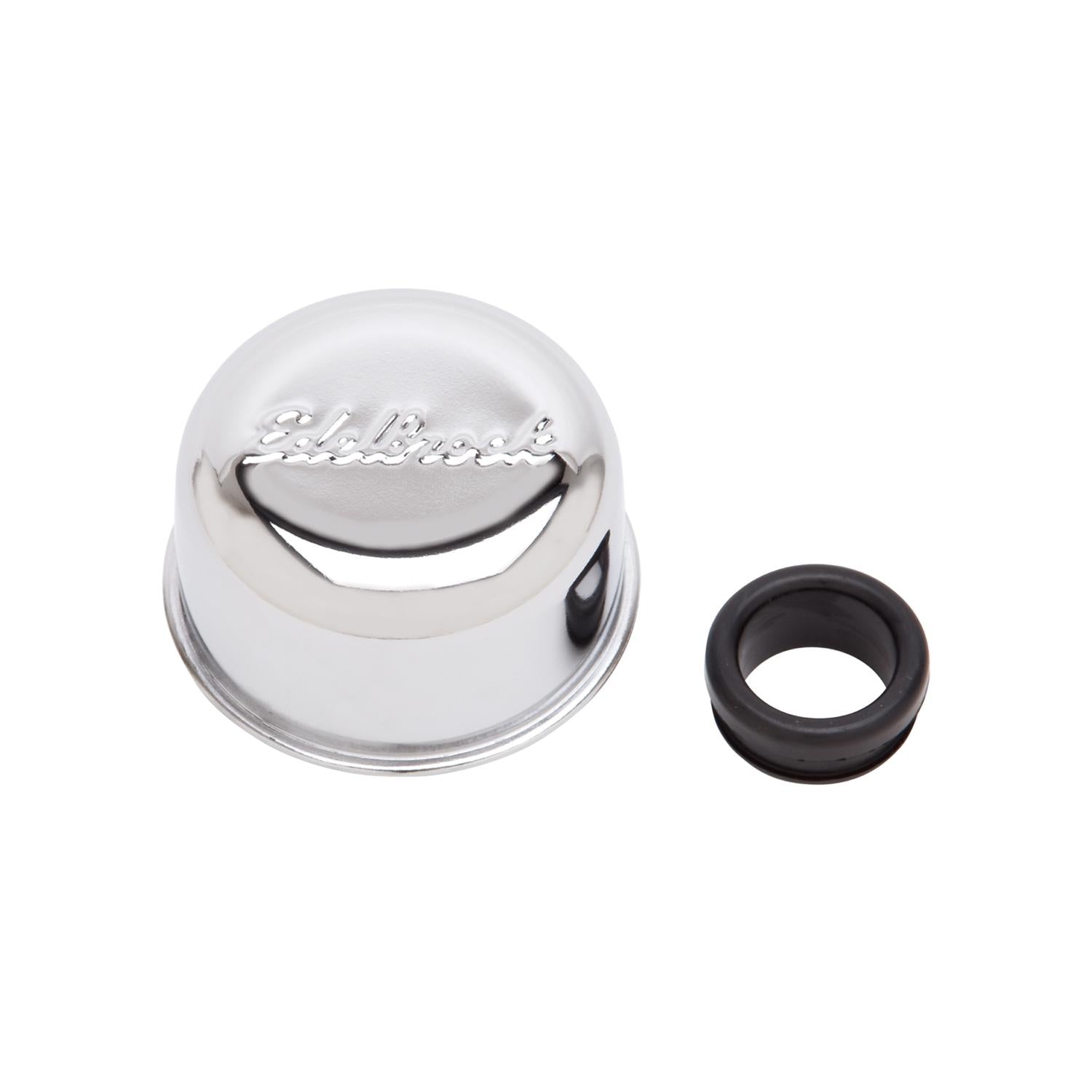 Edelbrock Chrome Signature Series Push-in Breather - 4405