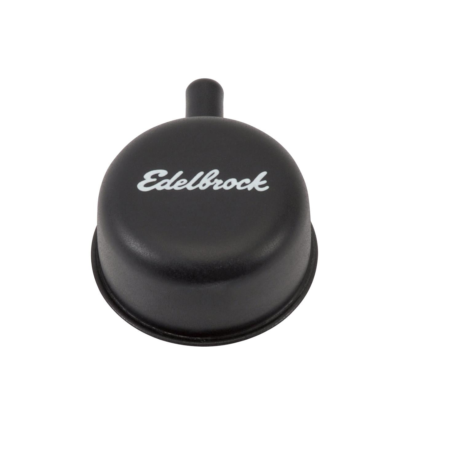 Edelbrock Round Breather w/vent nipple - 4413