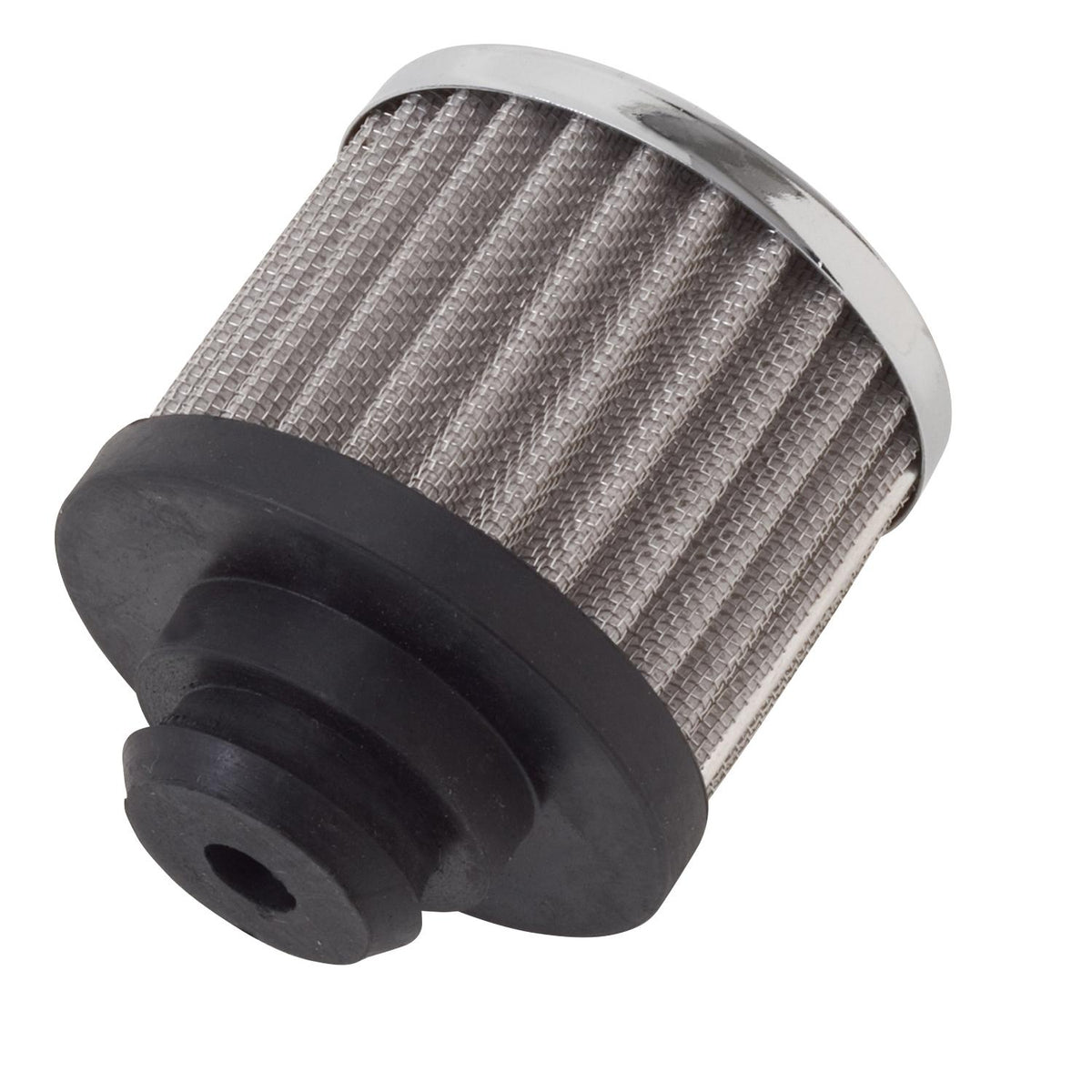 Edelbrock Circle Track Round Push-in Breather - 4420