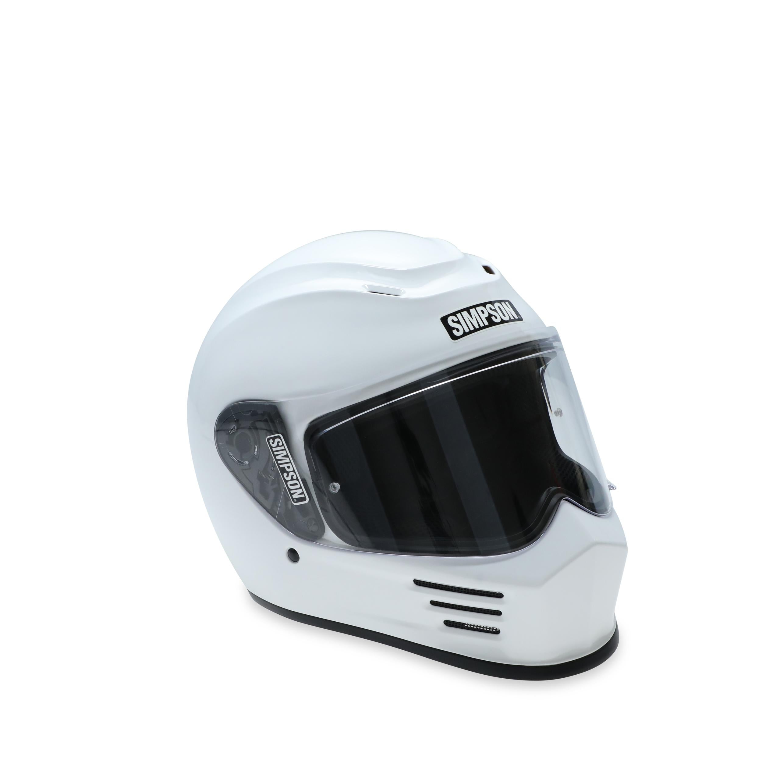 Simpson Racing Simpson Speed Bandit Dot/Ece Lg White - SPBL1
