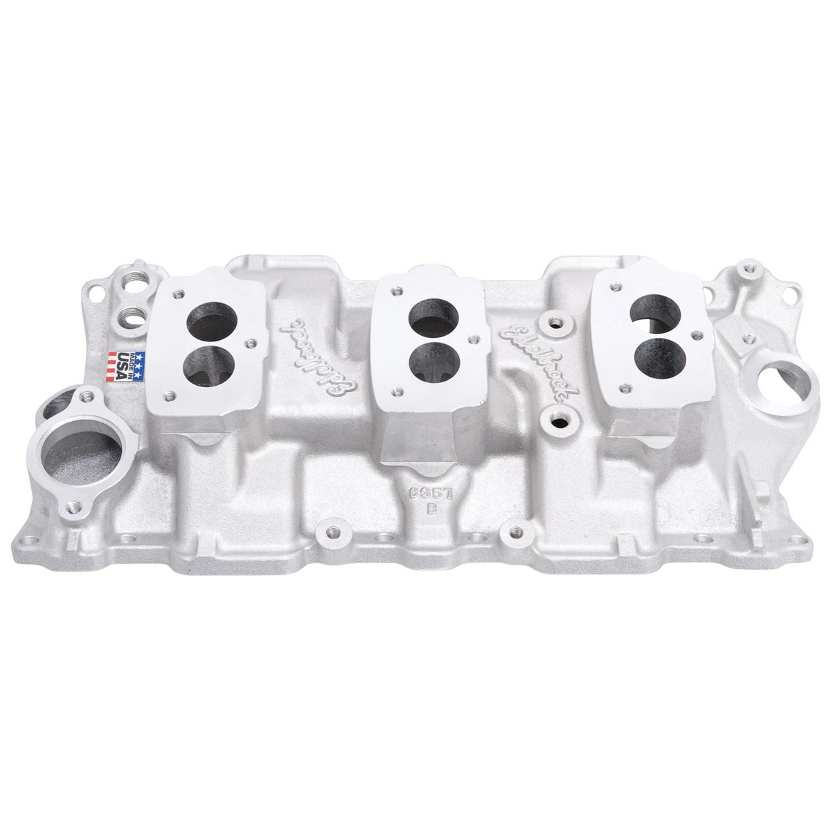 Edelbrock Performer 3x2 SBC Intake Manifold - 5418