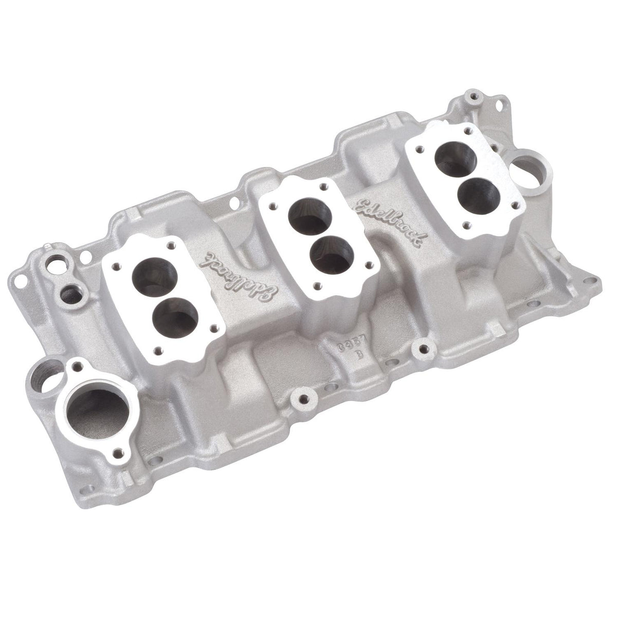 Edelbrock Performer C-357B 3x2 Intake Manifold - 5419