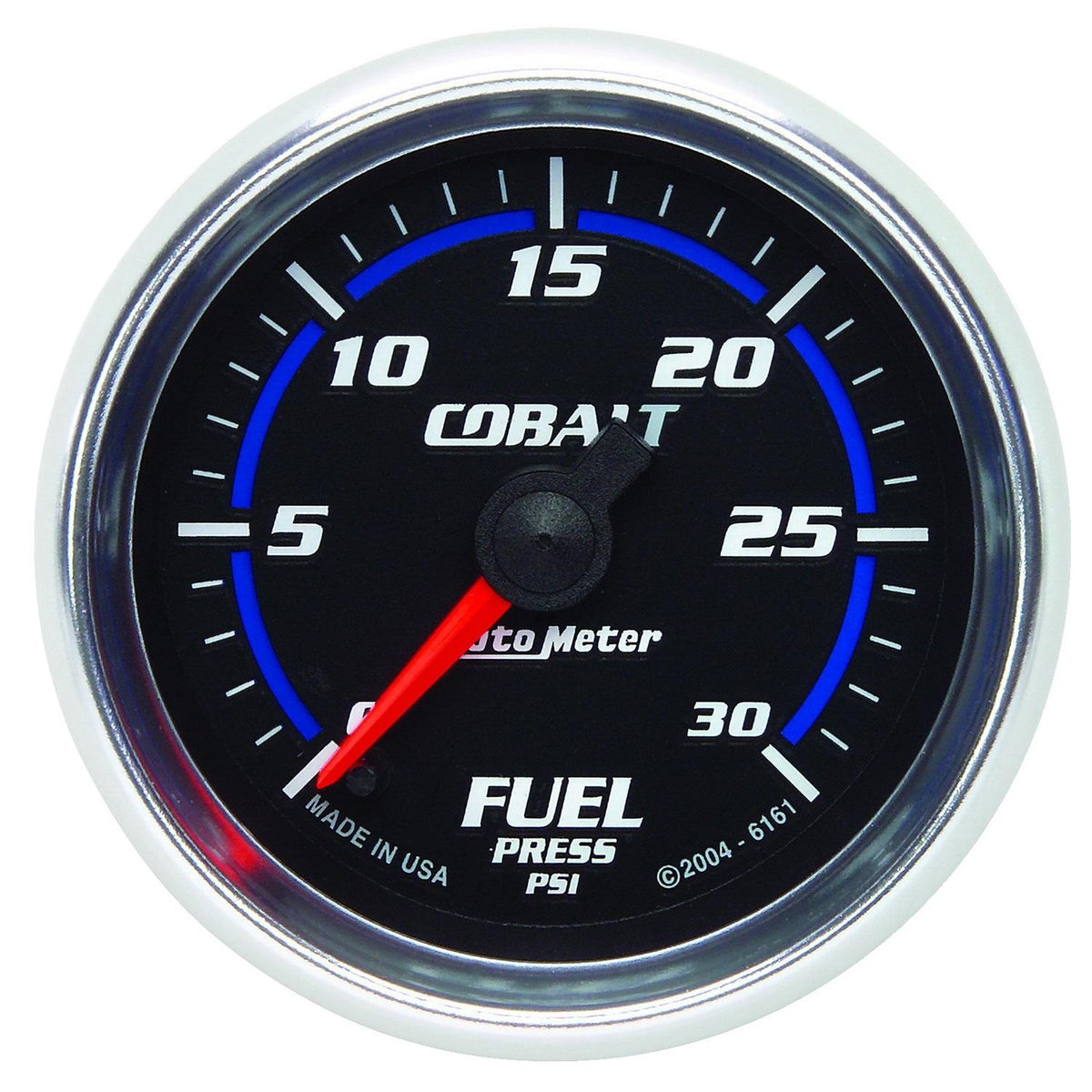 Autometer Cobalt Series 2 1/16" 0-30 PSI Fuel Pressure Gauge