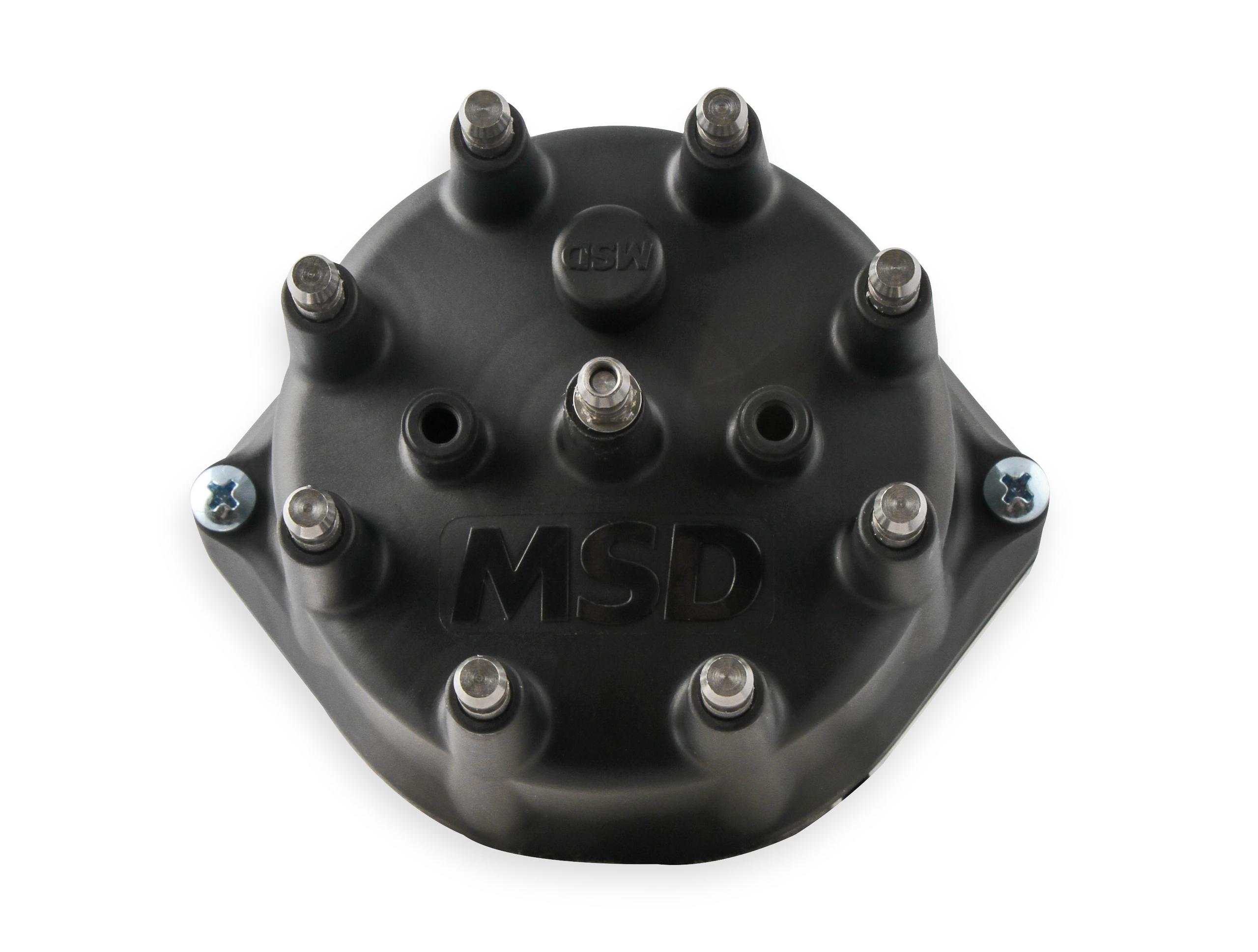 Msd 23783 Dist., Black, Dual Sync, Ford 351W